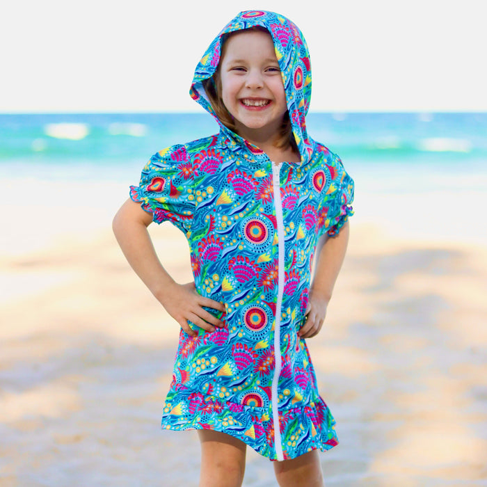 Girls Beach Cover-up Dress