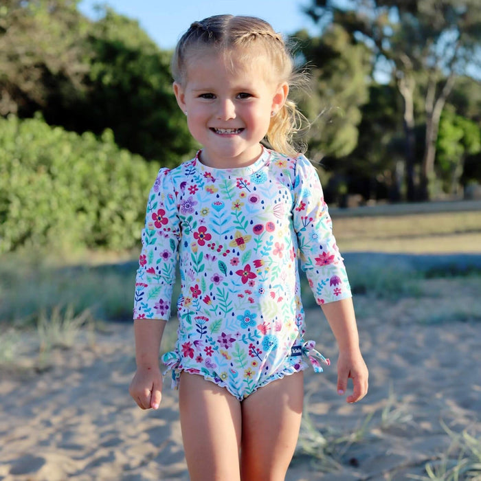 Toddler Nappy-change Swimsuit | Ditsy Daisy