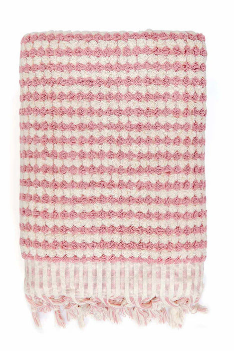 Miss April | Pompom Turkish Cotton Bath Sheet