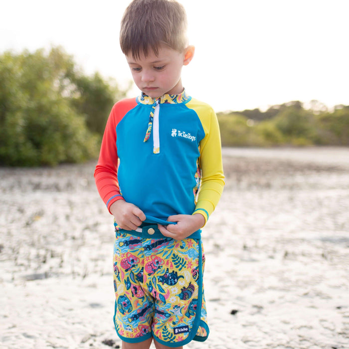 Boys Li'l Rascal Rashguard | Aussie Animalia