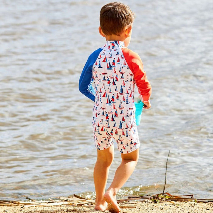 Boys All-in-one Swim Sunsuit | Sailaway