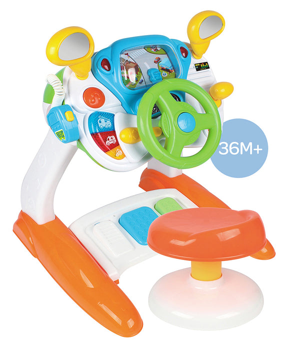 Baby Sensory Play Interactive Driving  Simulation with Music and Light