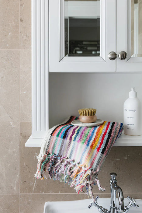 Miss April | Pompom Turkish Cotton Hand Towels