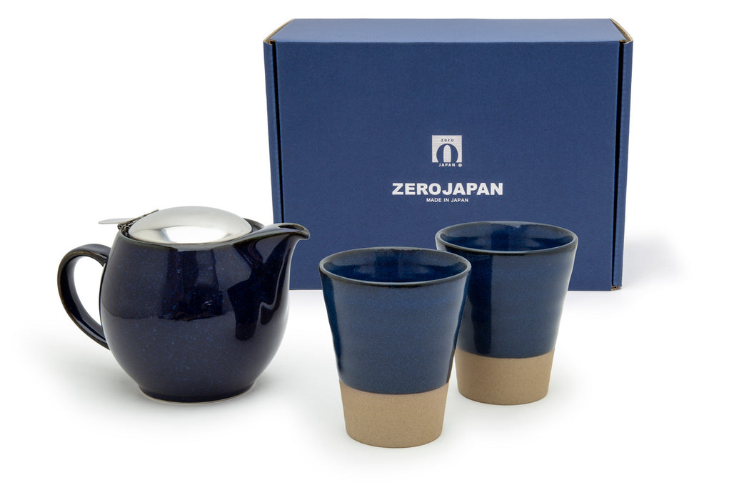 Zero Japan | Teapot Gift Set - Jeans Blue