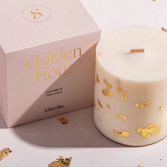 After Six Candle - Golden Hour - Lozza’s Gifts & Homewares 