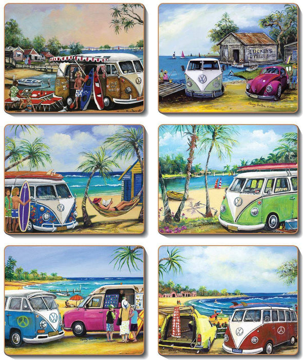 Cinnamon Kombi Placemats Set of 6 - Lozza’s Gifts & Homewares 