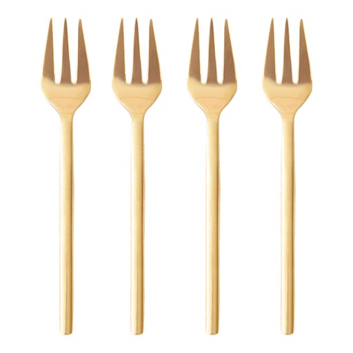 Cake Fork Moderne Set of 4 - Lozza’s Gifts & Homewares 