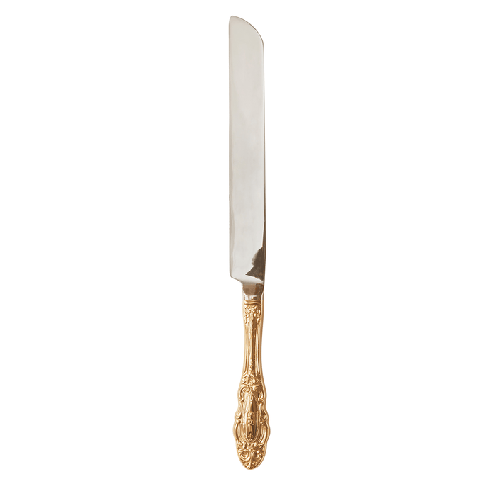 Vintage Cake Knife Gold - Lozza’s Gifts & Homewares 