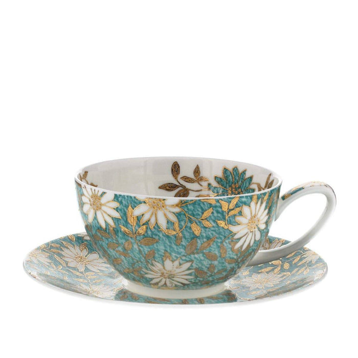 Dunoon Tea for One Cup & Saucer - Lozza’s Gifts & Homewares 