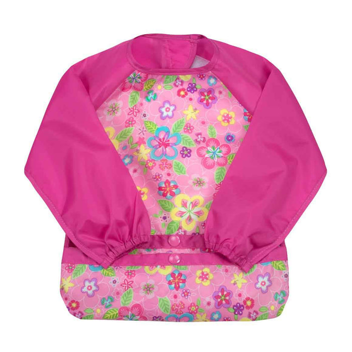 Snap & Go Easy-wear Long Sleeve Bib - Lozza’s Gifts & Homewares 