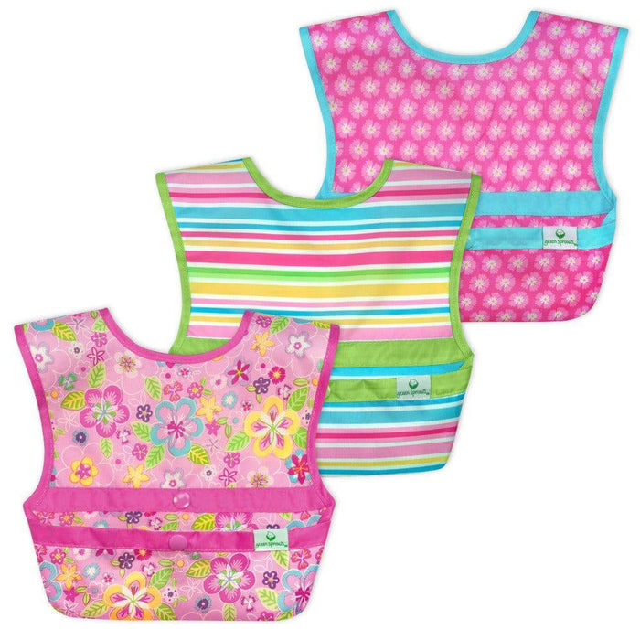 Snap & Go Easy-wear Bib (3 pack) - Lozza’s Gifts & Homewares 