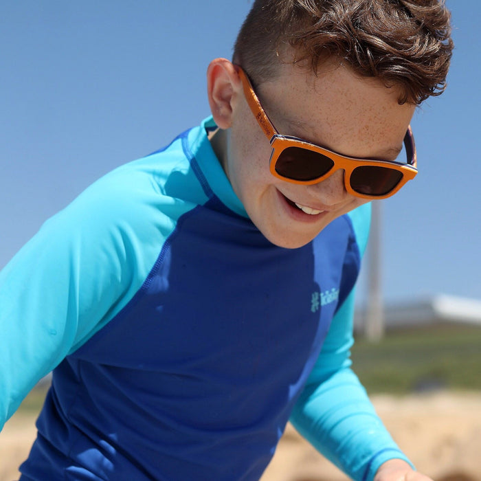 Boys Sunsafe Long Sleeve Rashgaurd | Jungle