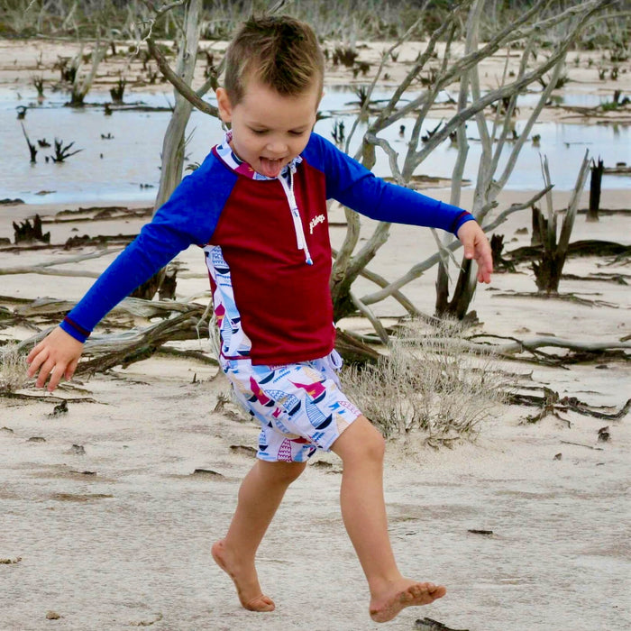 Boys Li'l Rascal Rashguard | Yacht Club