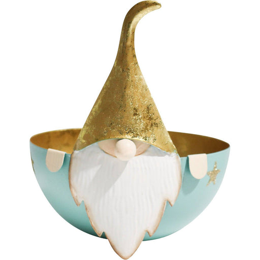 Santa Bowl Aqua -  Small - Lozza’s Gifts & Homewares 