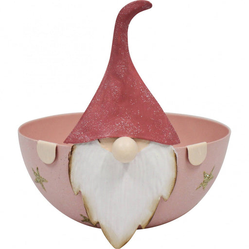 Santa Bowl Pink -  Large - Lozza’s Gifts & Homewares 