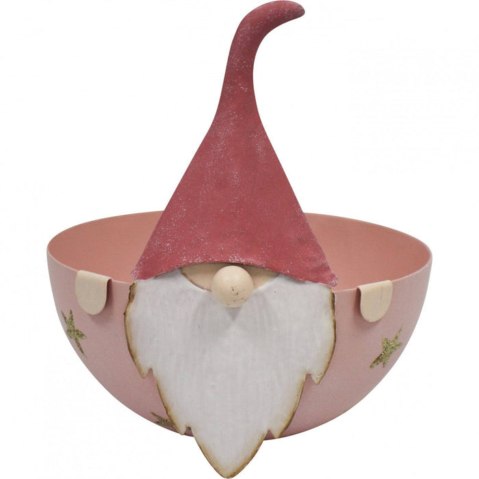 Santa Bowl Pink -  Medium - Lozza’s Gifts & Homewares 