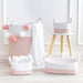 3pc Storage Set - Blush/white - Lozza’s Gifts & Homewares 