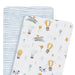 2pk Bedside Co-Sleeper Fitted Sheets - Up Up & Away - Lozza’s Gifts & Homewares 