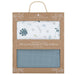 Organic Muslin Cradle/Co-Sleeper Fitted Sheets 2 Pk - Banana Leaf/Teal - Lozza’s Gifts & Homewares 