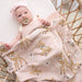 100% Cotton Whimsical Blush Fawn Baby Blanket - Lozza’s Gifts & Homewares 