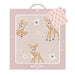 100% Cotton Whimsical Blush Fawn Baby Blanket - Lozza’s Gifts & Homewares 