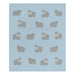 100% Cotton Whimsical Hippo Baby Blanket - Lozza’s Gifts & Homewares 