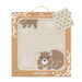 Australiana Baby Blanket - Wombat/Natural - Lozza’s Gifts & Homewares 