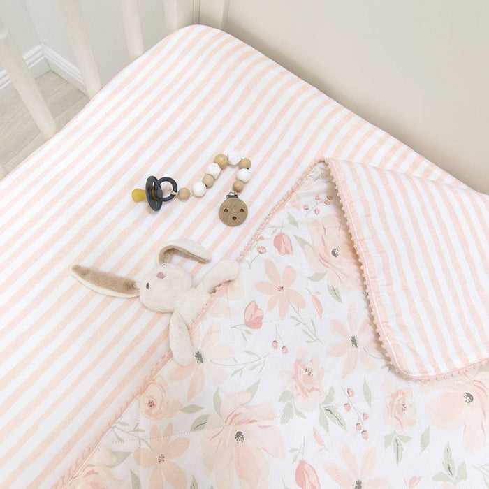 Quilted Cot Comforter - Meadow - Lozza’s Gifts & Homewares 