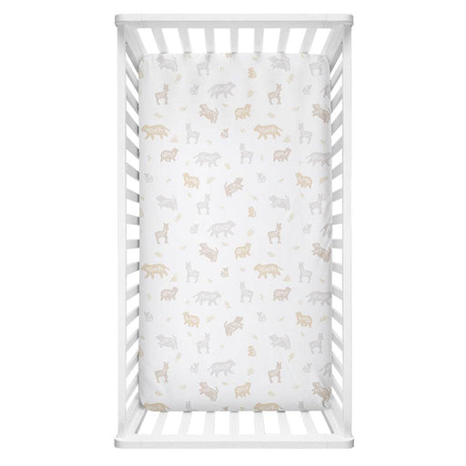 Cot Fitted Sheet - Bosco Bear - Lozza’s Gifts & Homewares 