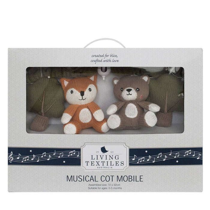 Musical Cot Mobile - Forest Retreat - Lozza’s Gifts & Homewares 