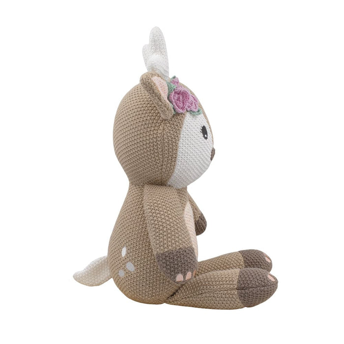 Ava the Fawn Knitted Toy - Lozza’s Gifts & Homewares 