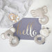 Eli the Elephant Knitted Rattle - Lozza’s Gifts & Homewares 