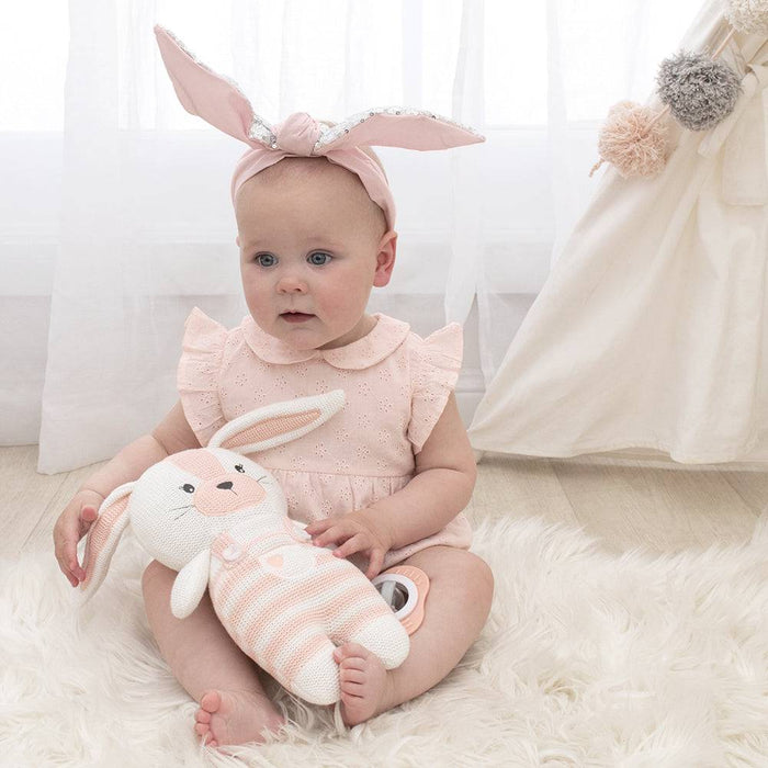 Huggable Activity Toy - Bunny - Lozza’s Gifts & Homewares 