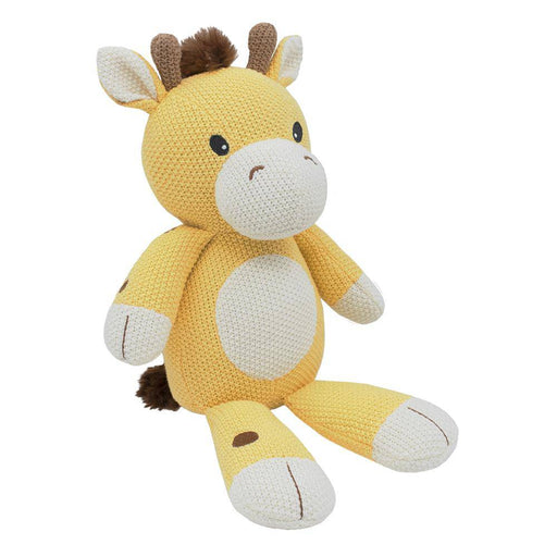 Noah the Giraffe Knitted Toy - Lozza’s Gifts & Homewares 