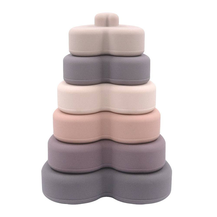 Silicone Stacking Tower - Heart - Lozza’s Gifts & Homewares 