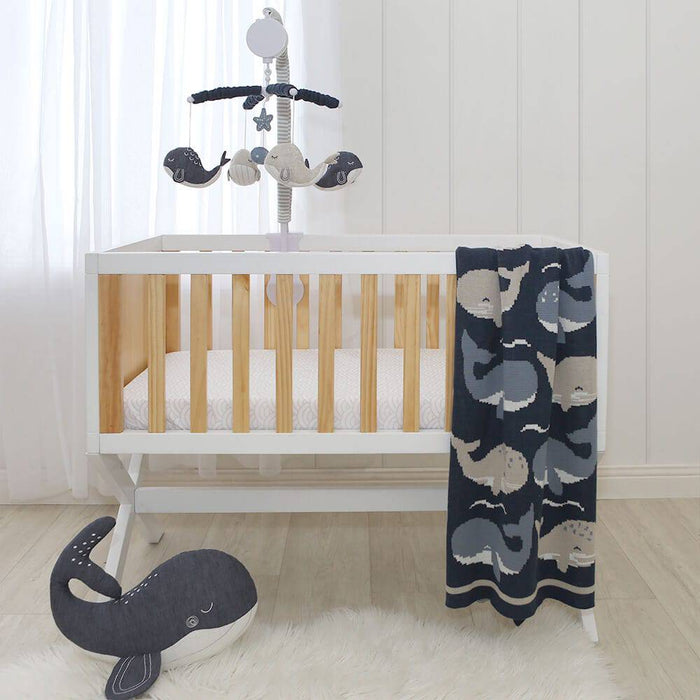 100% Cotton Knit Pram Blanket - Oceania - Lozza’s Gifts & Homewares 