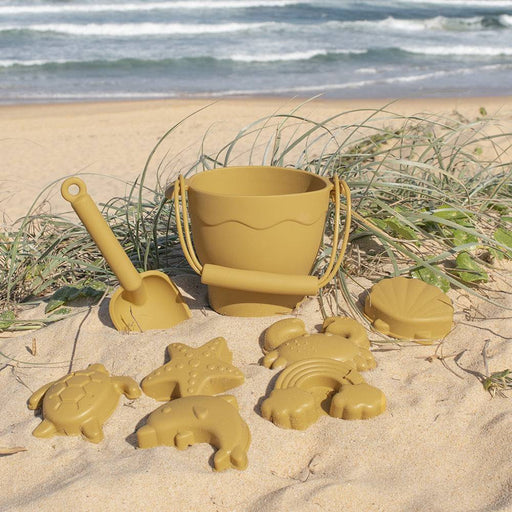 Silicone 8pc Bucket & Spade Set - Lozza’s Gifts & Homewares 