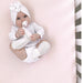 2pk Oval Cot Fitted Sheets - Butterfly Garden - Lozza’s Gifts & Homewares 