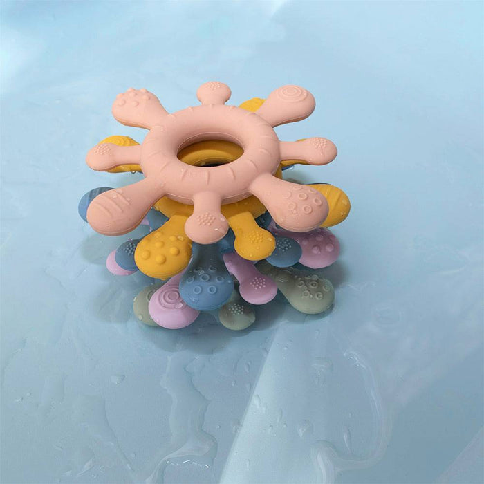 Silicone Splash Teether - Sunshine - Lozza’s Gifts & Homewares 