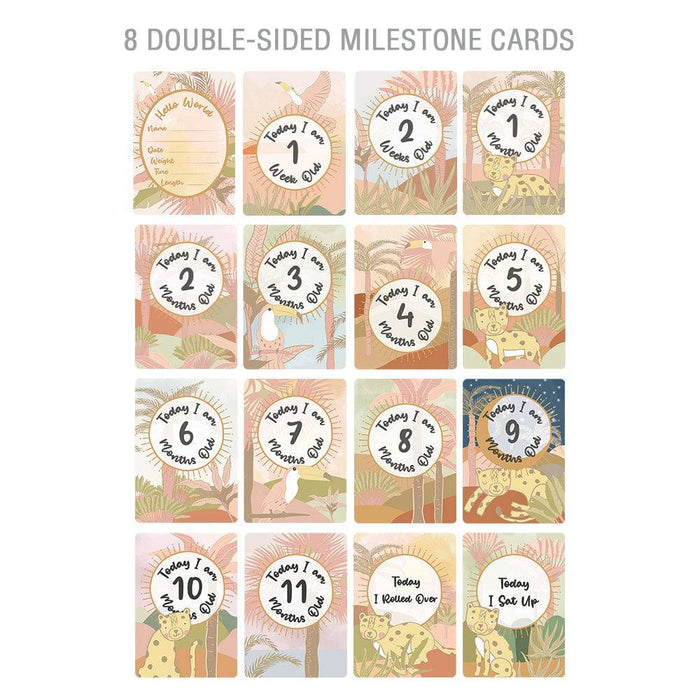 Playmat with Milestone Cards - Tropical Mia - Lozza’s Gifts & Homewares 