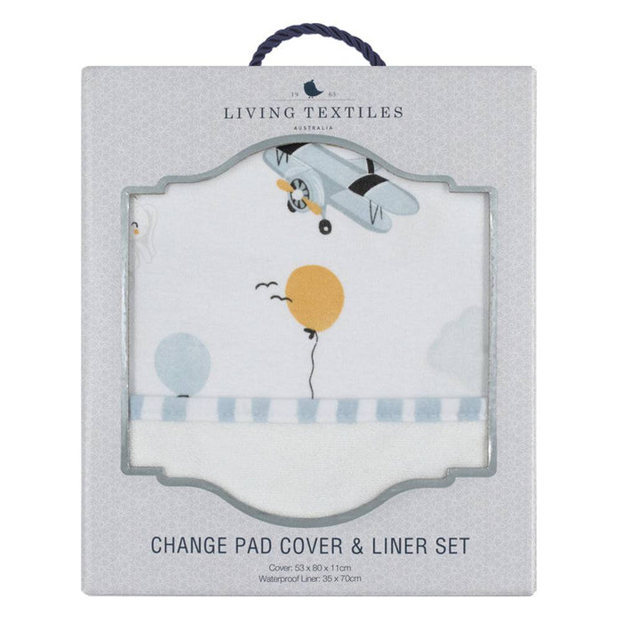 Change Mat Cover and Liner - Up Up & Away - Lozza’s Gifts & Homewares 