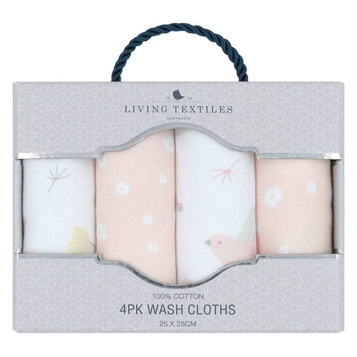 4-Pack Wash Cloths - Ava - Lozza’s Gifts & Homewares 