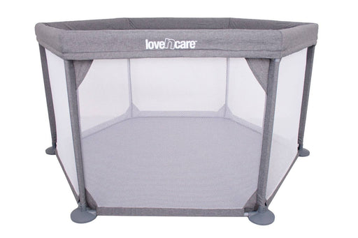 Portable Play Yard Cot - Grey - Lozza’s Gifts & Homewares 