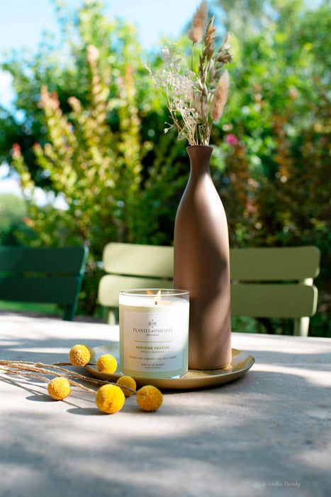 Plantes & Parfums -180g Handcrafted Perfumed Candle - Fresh Verbena - Lozza’s Gifts & Homewares 