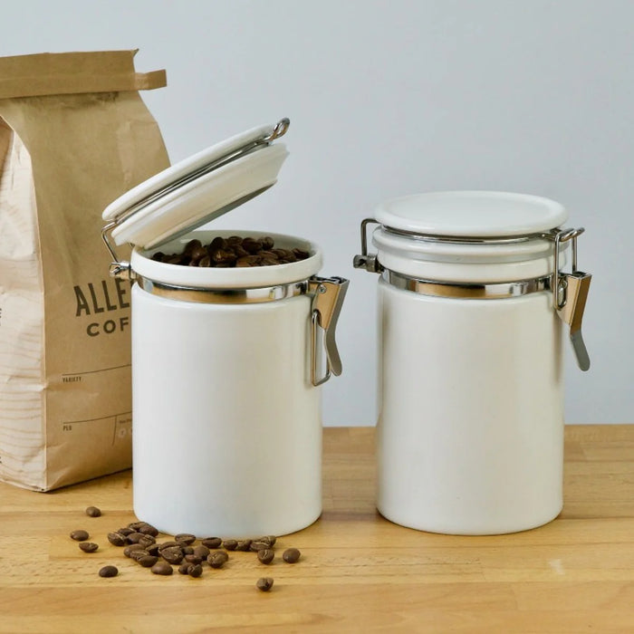 Zero Japan | Coffee Canister 150g - White