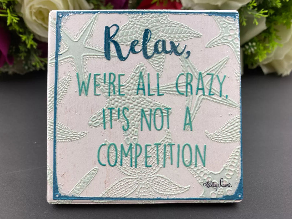 Kelly Lane | Summer Ceramic Coasters - 4 Pack Assorted