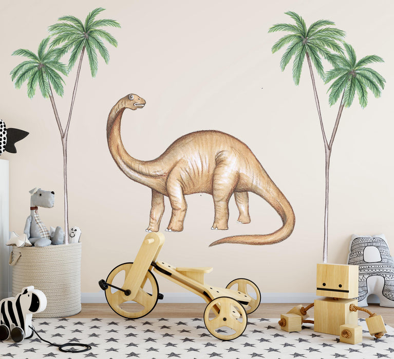 Wall Decals - Single Brachiosaurus