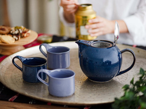 Zero Japan | Jeans Blue Universal Teapot 1000ml - Lozza’s Gifts & Homewares 