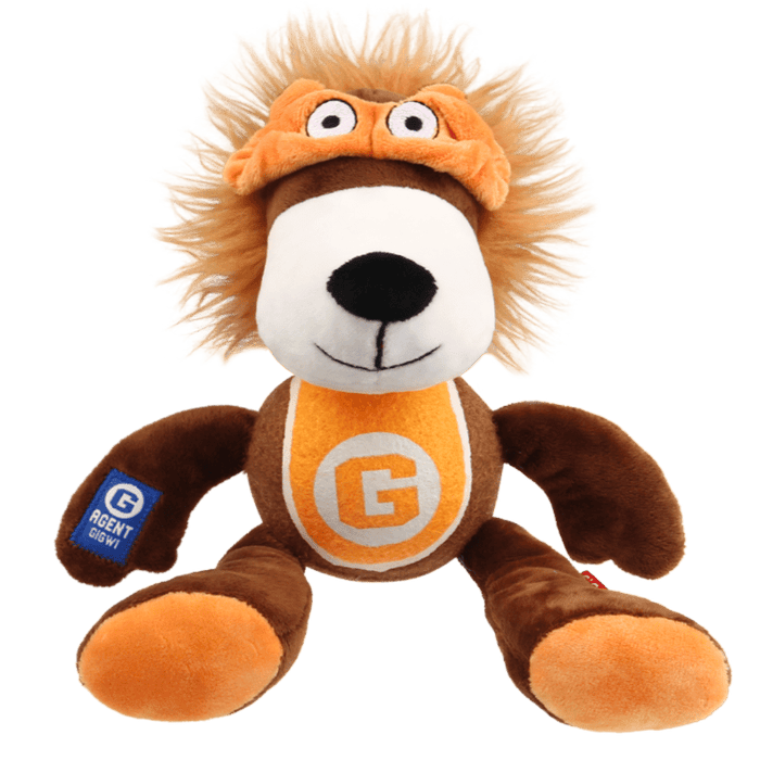 Gigwi Agent Plush With Tennis Dog Ball - Lozza’s Gifts & Homewares 