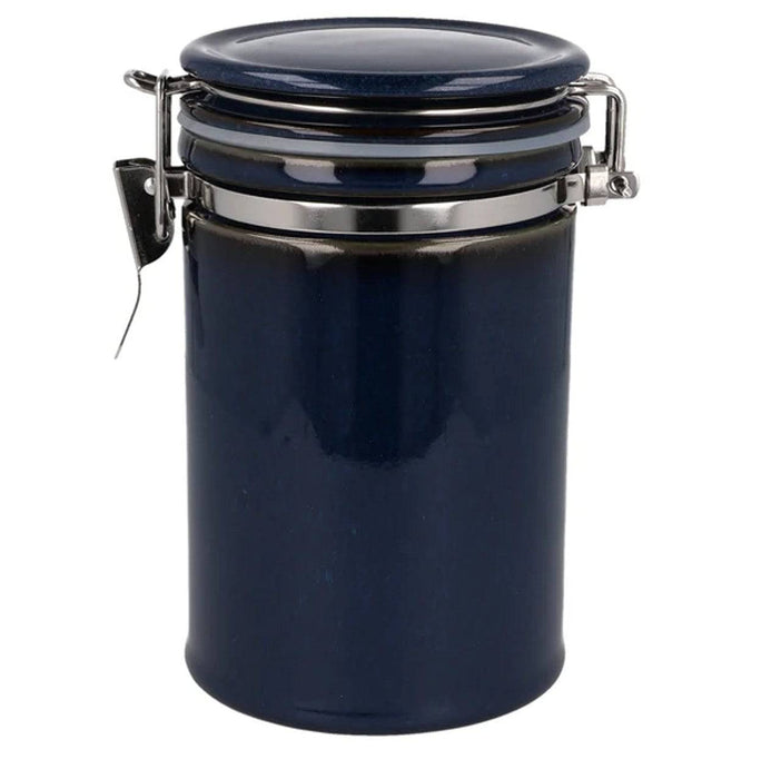 Jeans Blue Coffee Canister 200g - Lozza’s Gifts & Homewares 